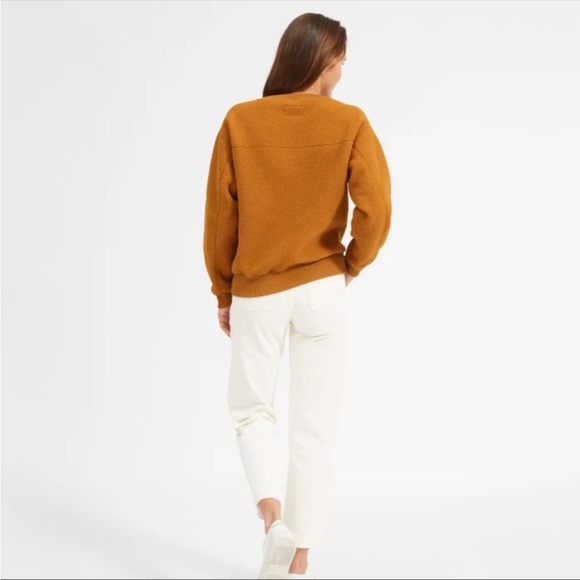 Everlane Renew oversized fleece sweatshirt - Picture 2 of 4